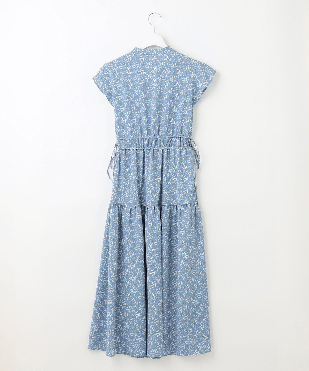 Feroux フラワープリントドロスト ワンピース 