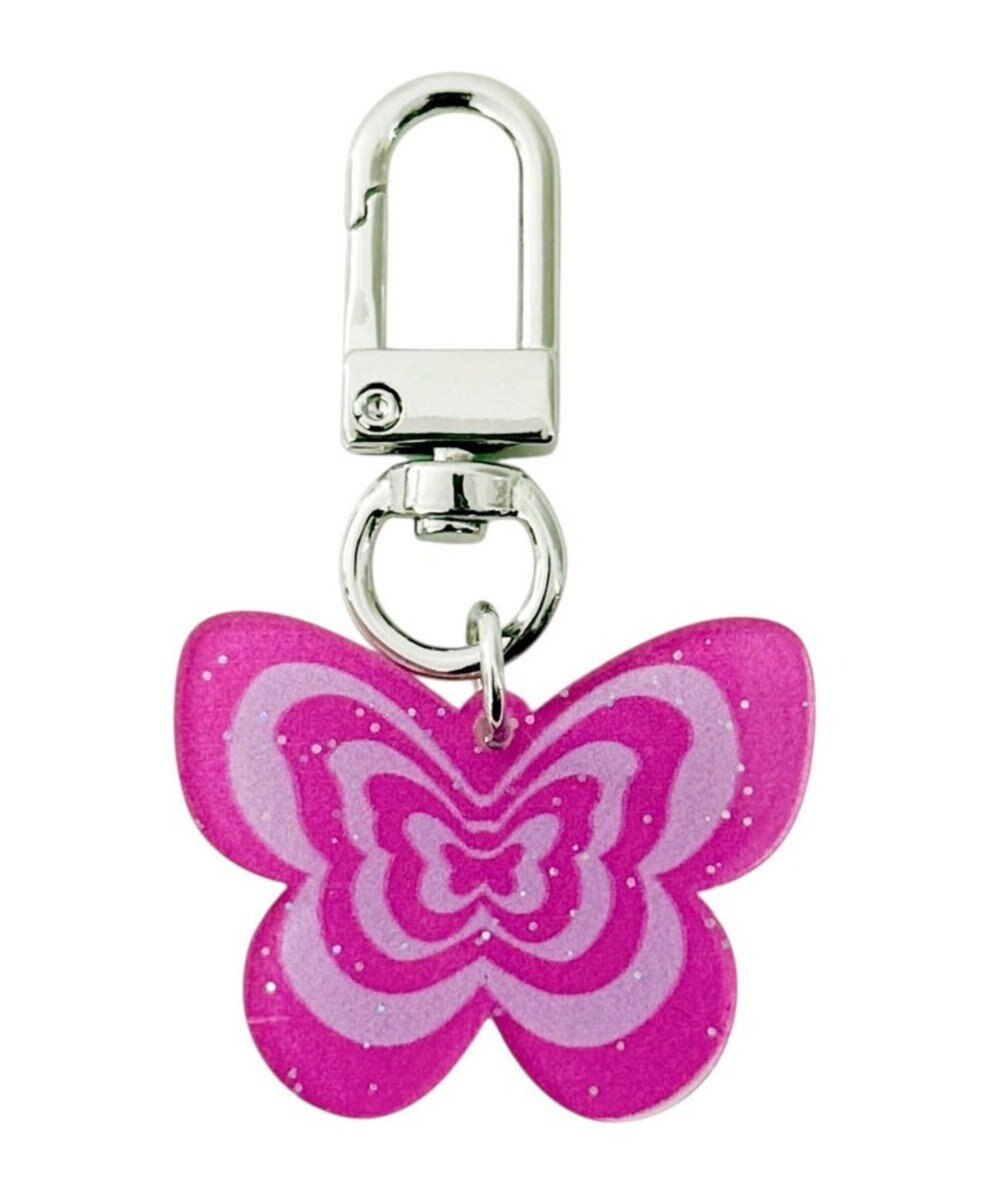 WEGO カラフルバタフライキーホルダー 