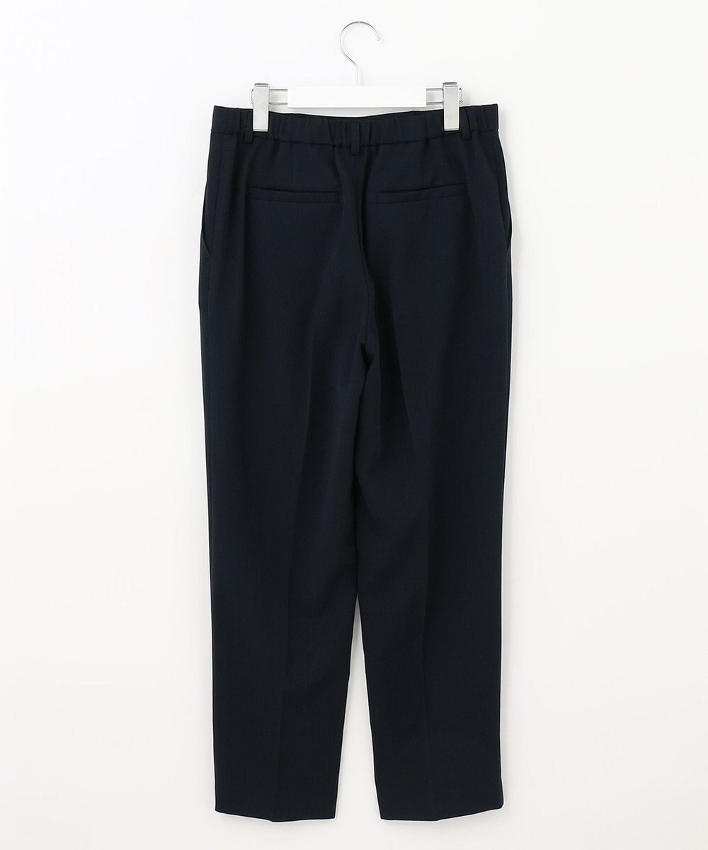 自由区 【洗える】2WAYツイル テーパードパンツ 