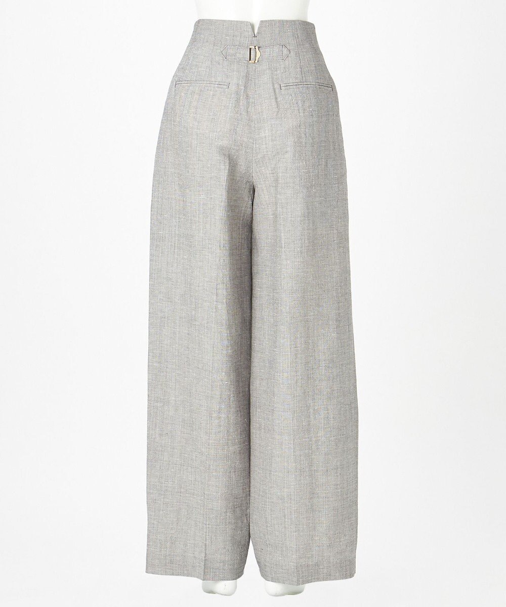 23区 【GOLD LABEL】ウールリネン ワイドパンツ 
