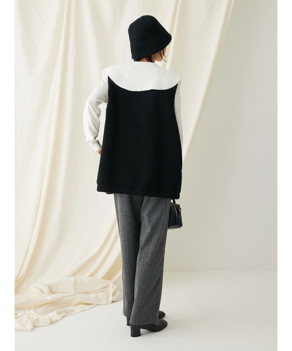 CRAFT STANDARD BOUTIQUE キルティングボア切替ベスト 