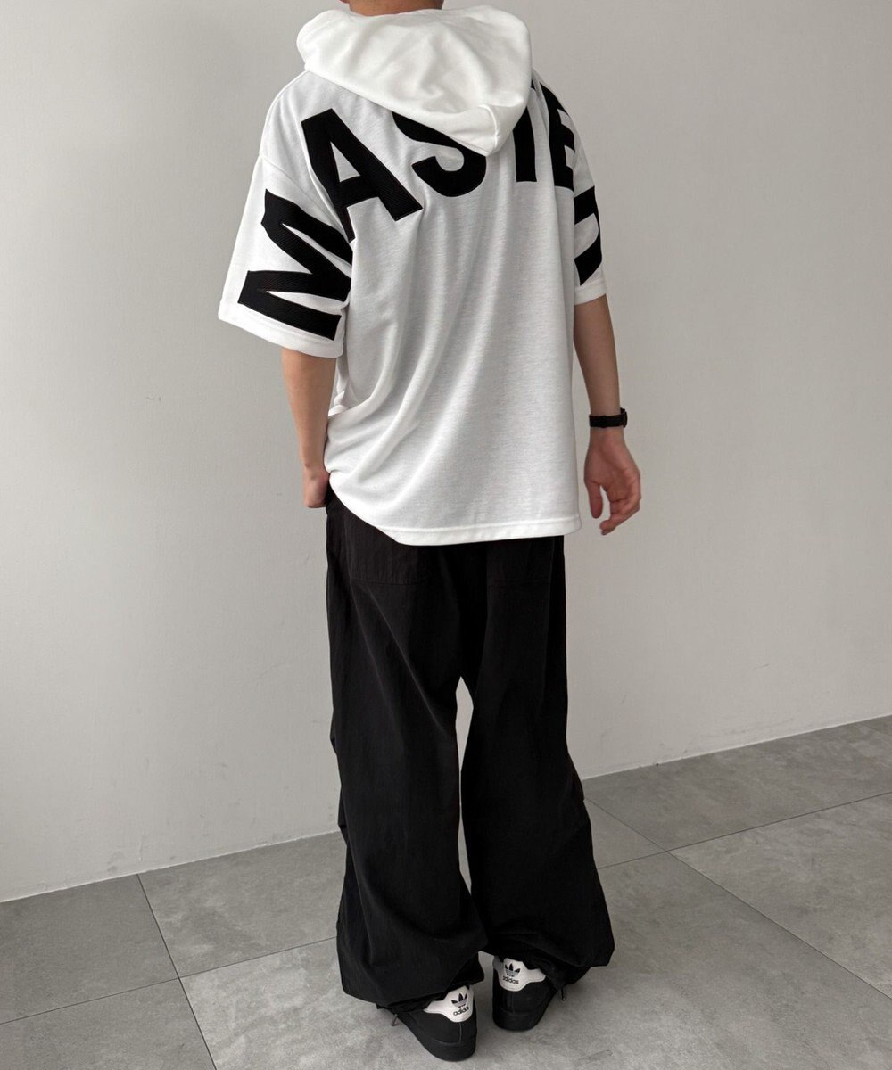 WEGO 【MLXLサイズ展開】ストレートラインプルパーカー（SS） 