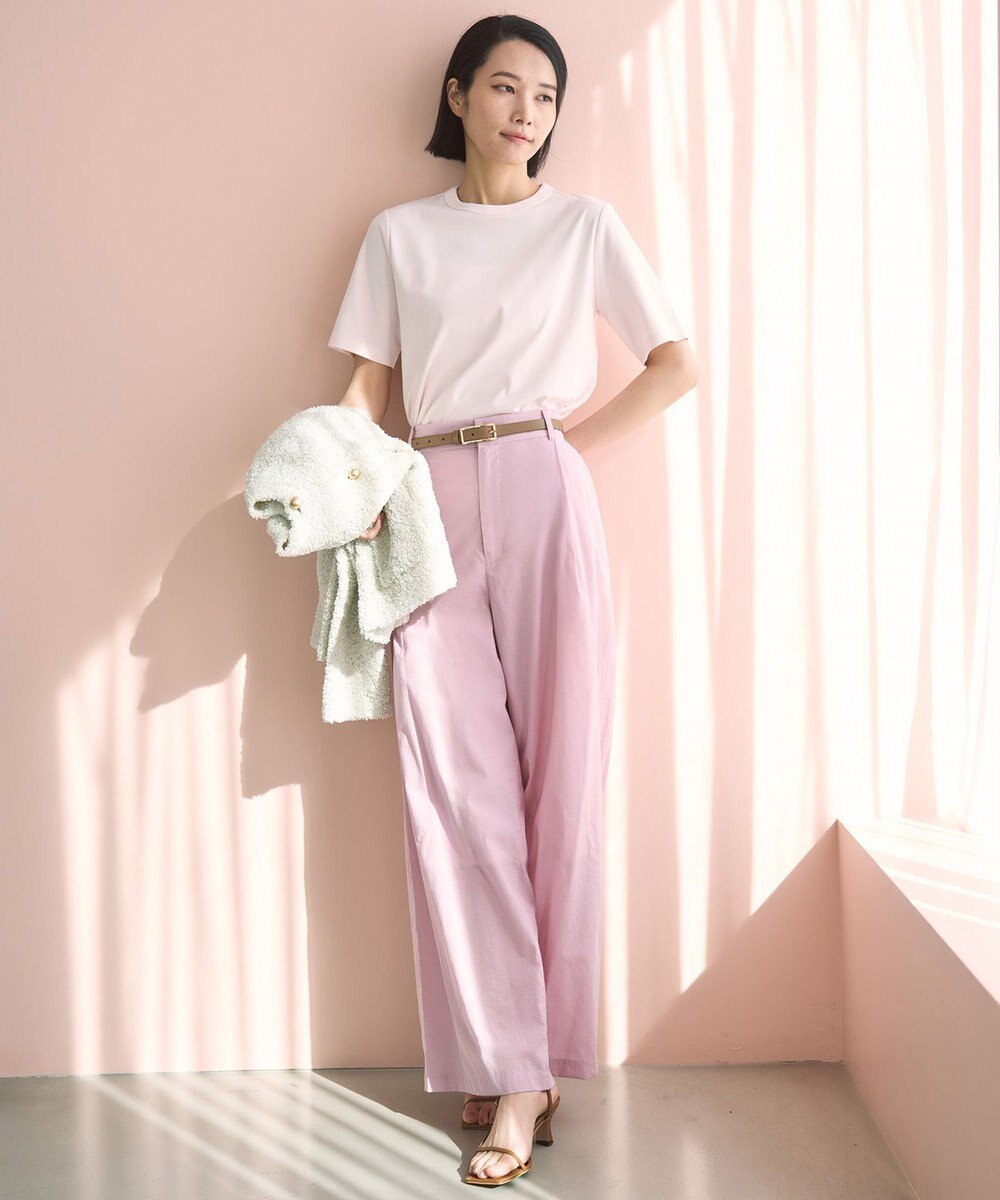 UNFILO BEAUTYFORM-Tコットン ベーシックTシャツ 