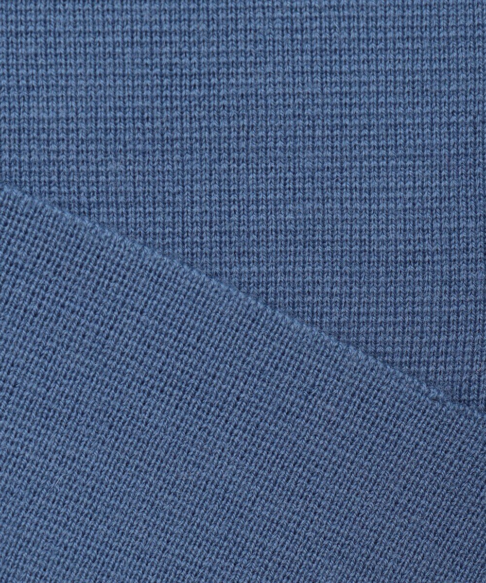 自由区 S 【洗える】ウールミラノハイネック ニット 