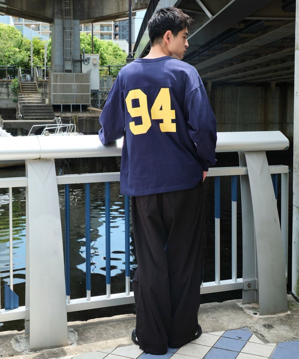 WEGO 【ユニセックス着用ITEM】ナンバリングフットボールBIG　T（LS） 