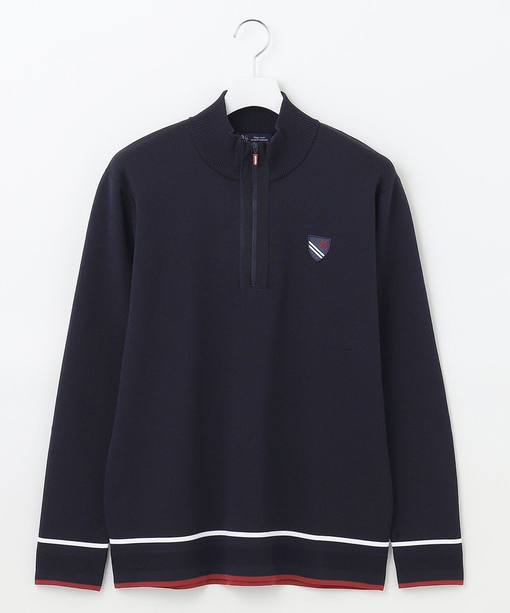 23区GOLF 【MEN】ハーフジップ ニットソー 