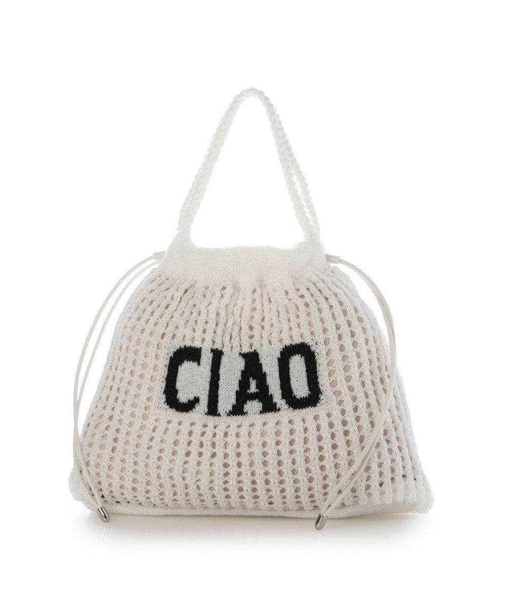 UNBILLION カシュカシュ cachecache / メッセージラメニット2wayバッグ 