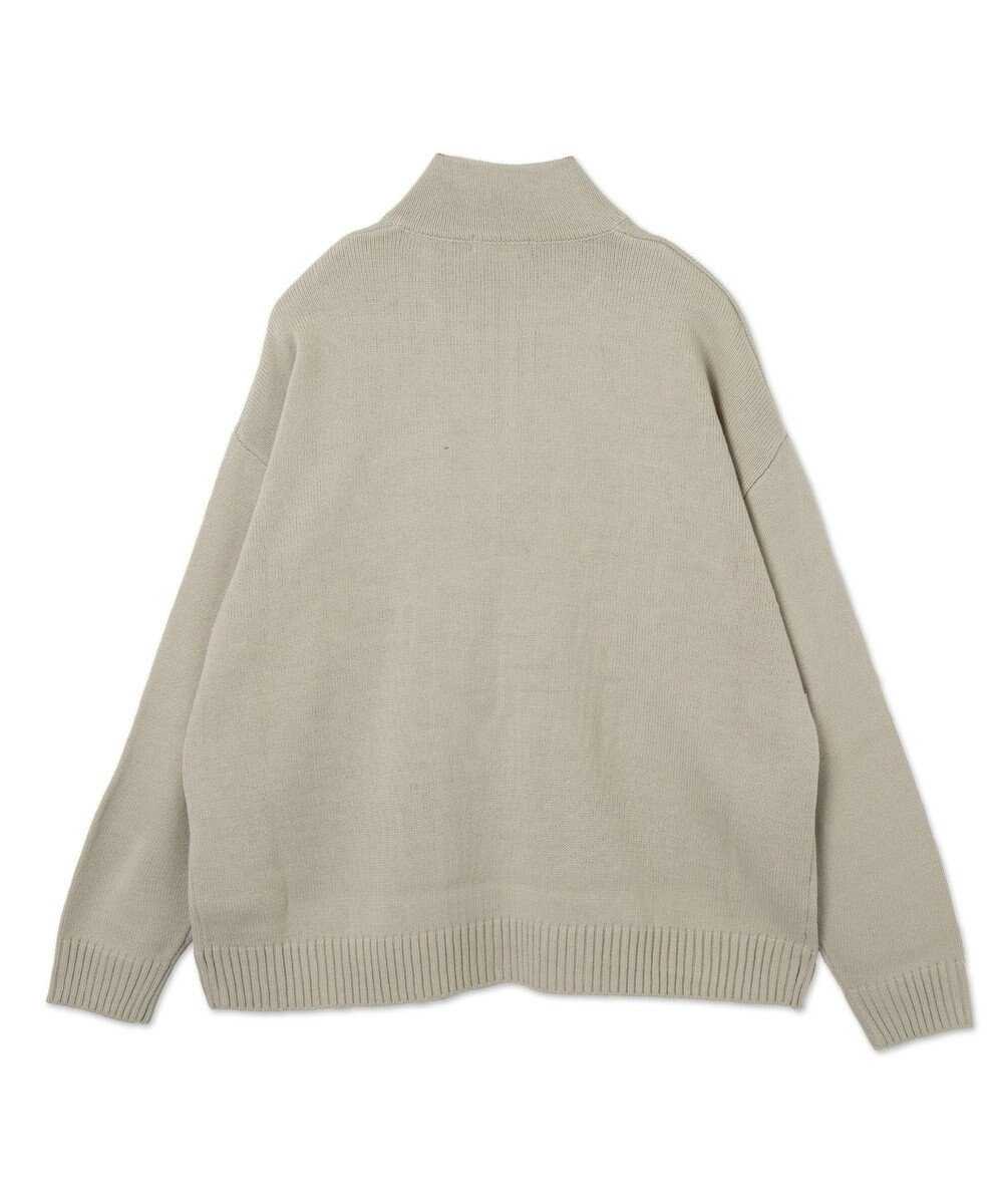 WEGO 【ユニセックス着用ITEM】ワンポイントハーフジッププルオーバー 