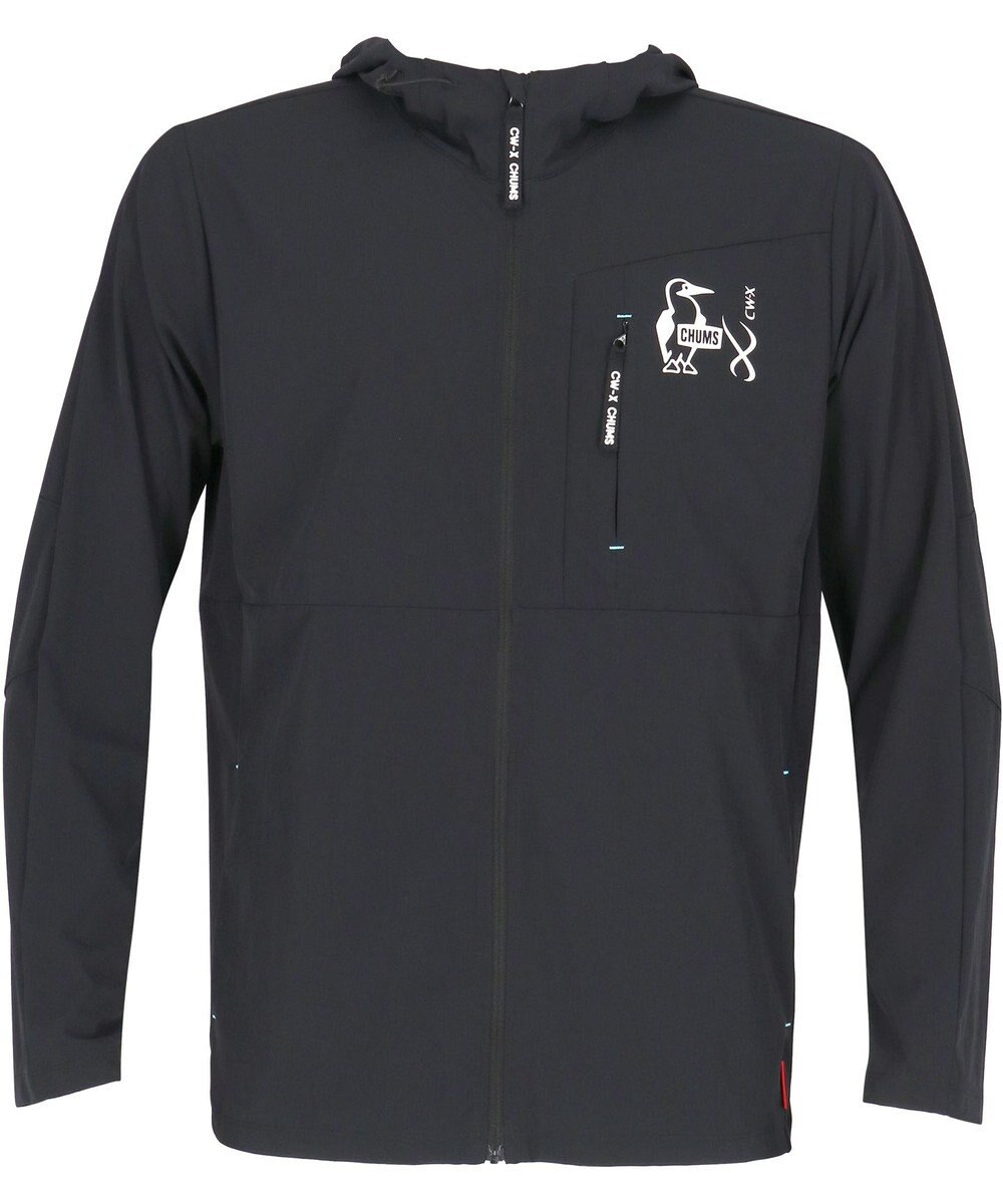 CW-X 【MEN】 CW-X 【CHUMS (チャムス)コラボ】 メンズトップス ジャケット はっ水(本体) フードつき(ドローコードで調整可能) 長袖 UVカット率90％以上（本体） メンズ LNO530 /ワコール 