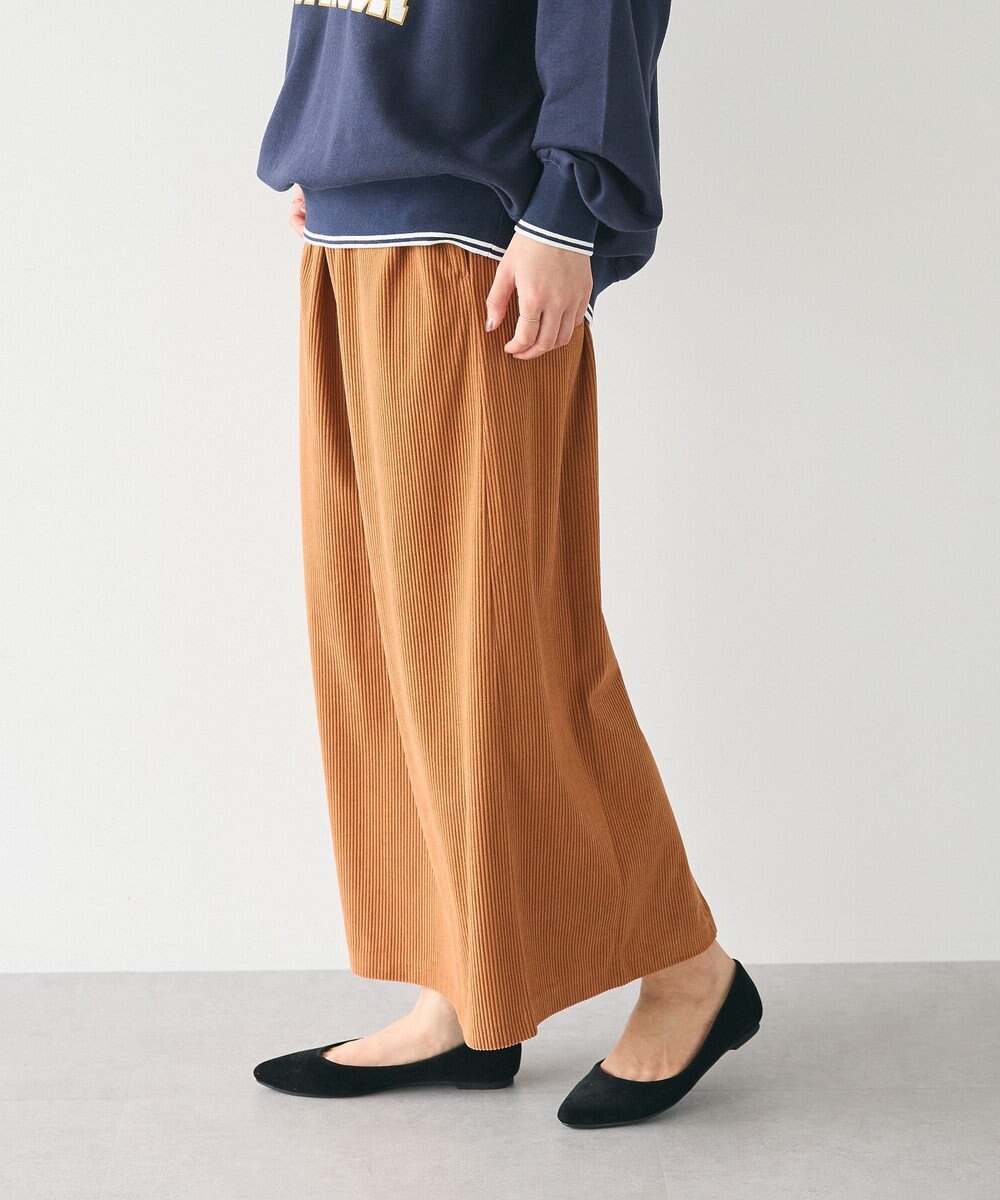 CRAFT STANDARD BOUTIQUE カットコーデュロイタイトスカート 