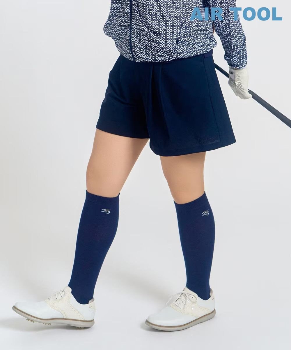 23区GOLF 着用動画あり【辻梨恵プロ着用】機能に優れた新素材「AIR TOOL」キュロットショーツ 