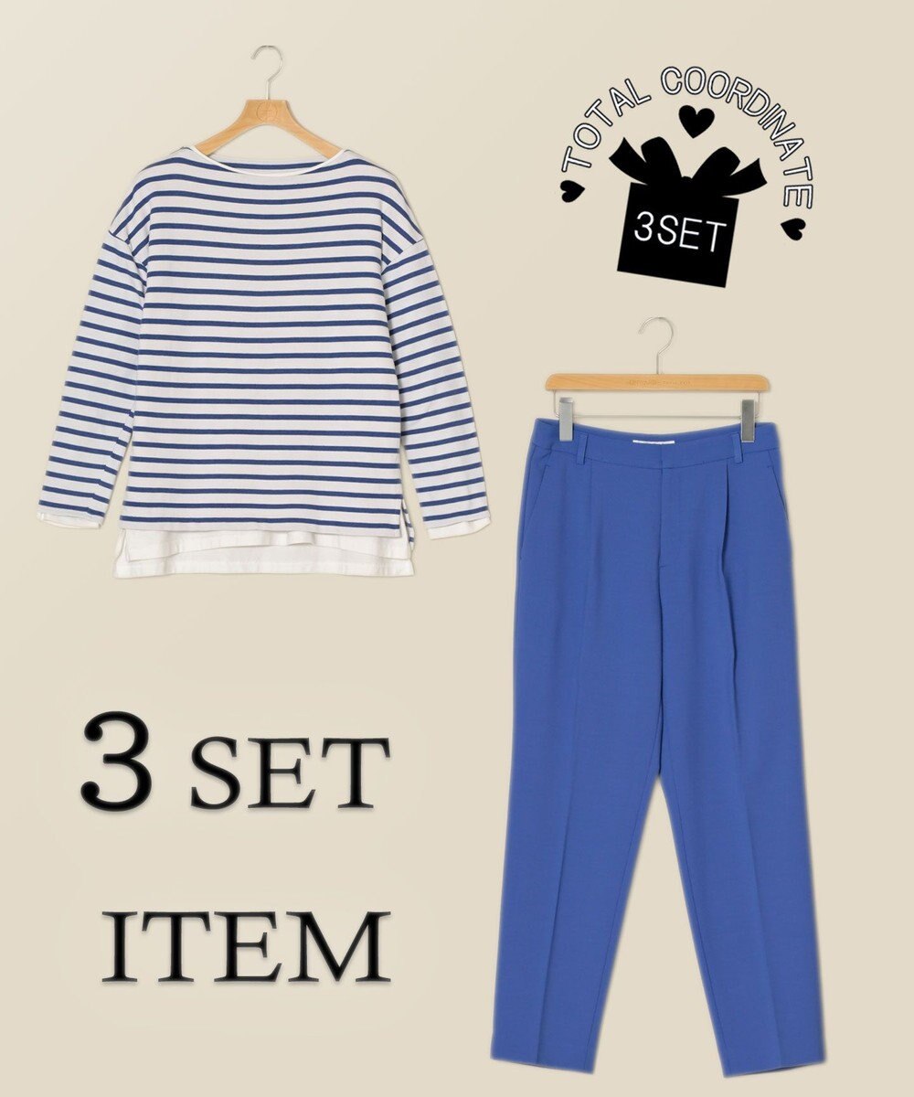 ONWARD Reuse Park 3セット商品/サイズ38【23区】カットソー春夏×カットソー春夏×パンツ春夏 