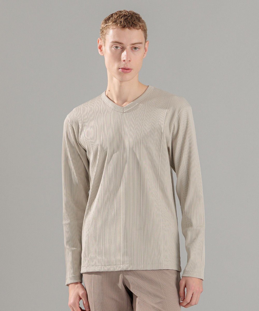 JOSEPH HOMME テックリブジャージー　Vネックカットソー 