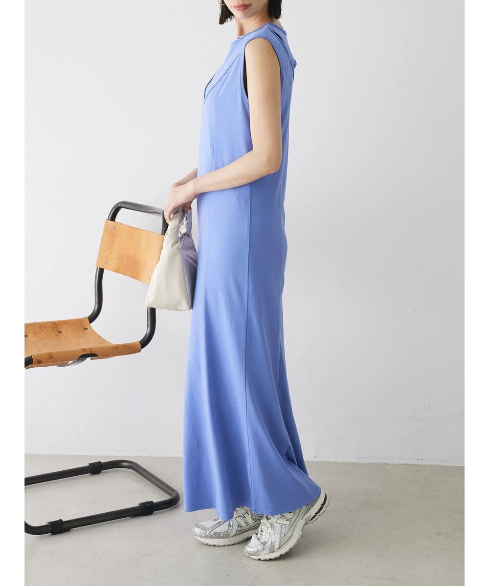 Green Parks カットワークデザインカットソーワンピース 