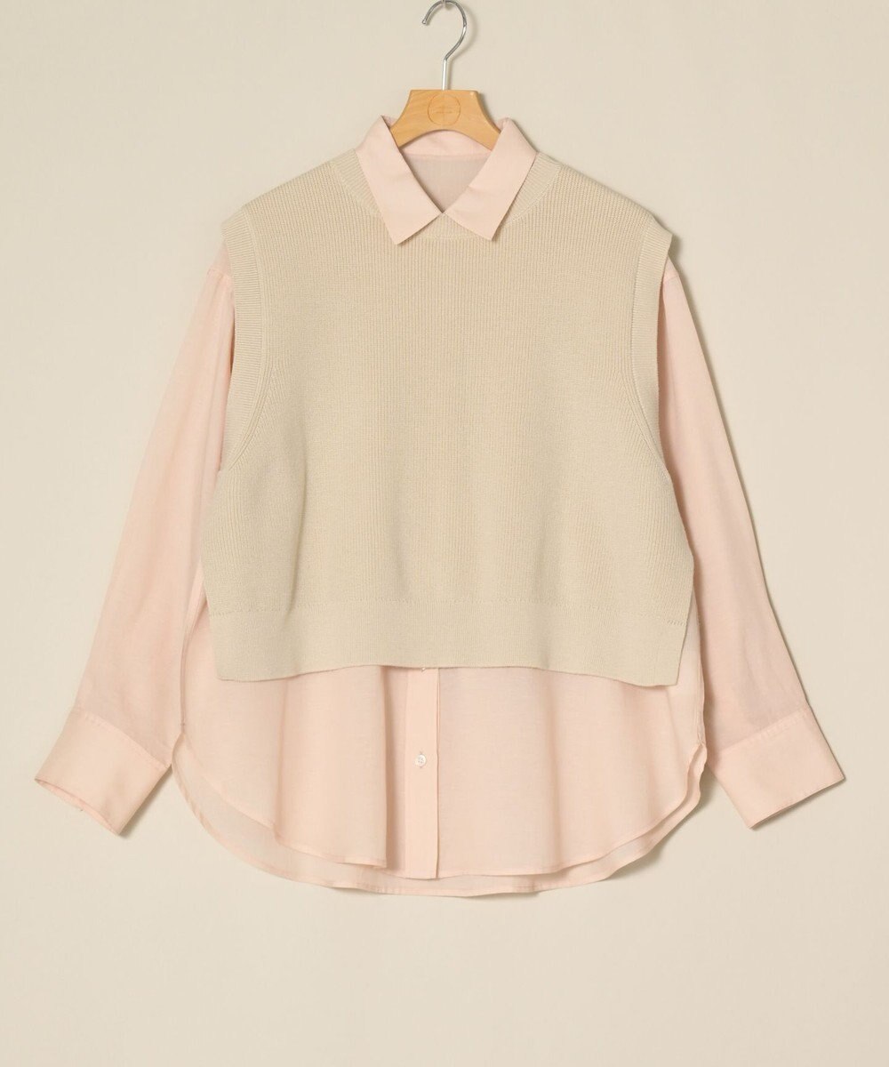 ONWARD Reuse Park セット商品/サイズM【UNFILO】ニット春夏×【自由区】ブラウス春夏 