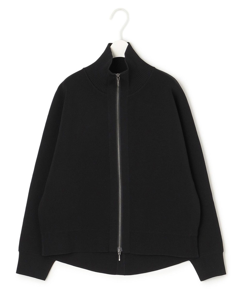 ICB 【洗える】シンセティックダブルフェイス ニットトラックジャケット 