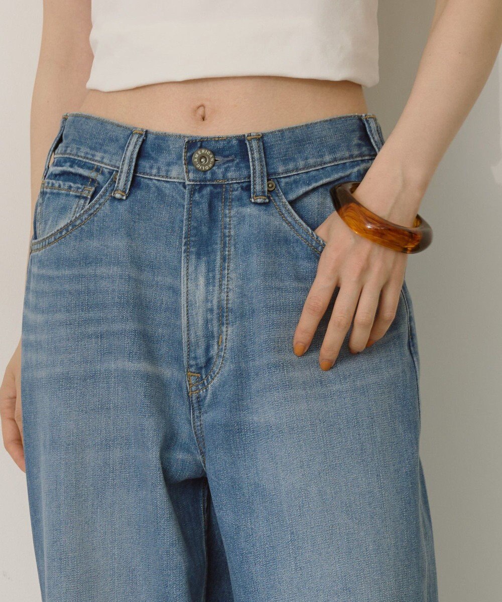 AMERICAN HOLIC 【接触冷感】ワイドデニム 