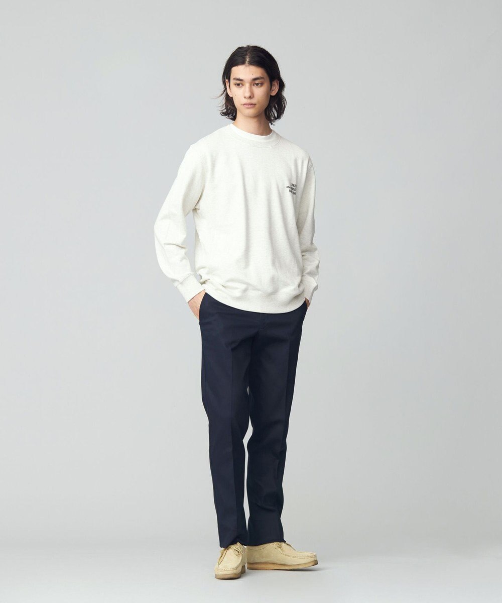 J.PRESS MEN インレージャージー アドレスプリント ロゴトレーナー 