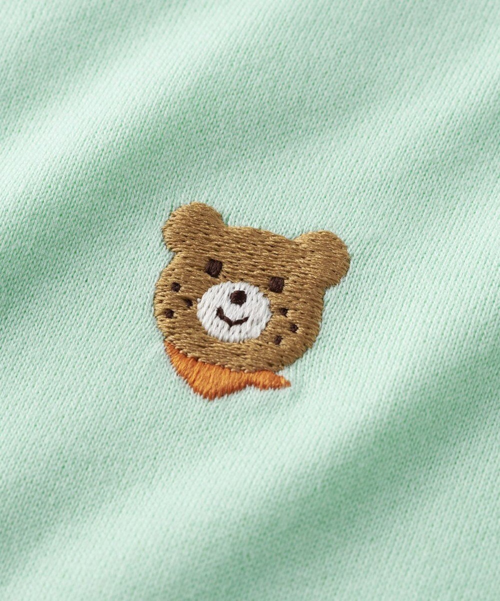 MIKI HOUSE HOT BISCUITS 【70-120cm】【Everyday Series】ワンポイント 半袖Tシャツ 