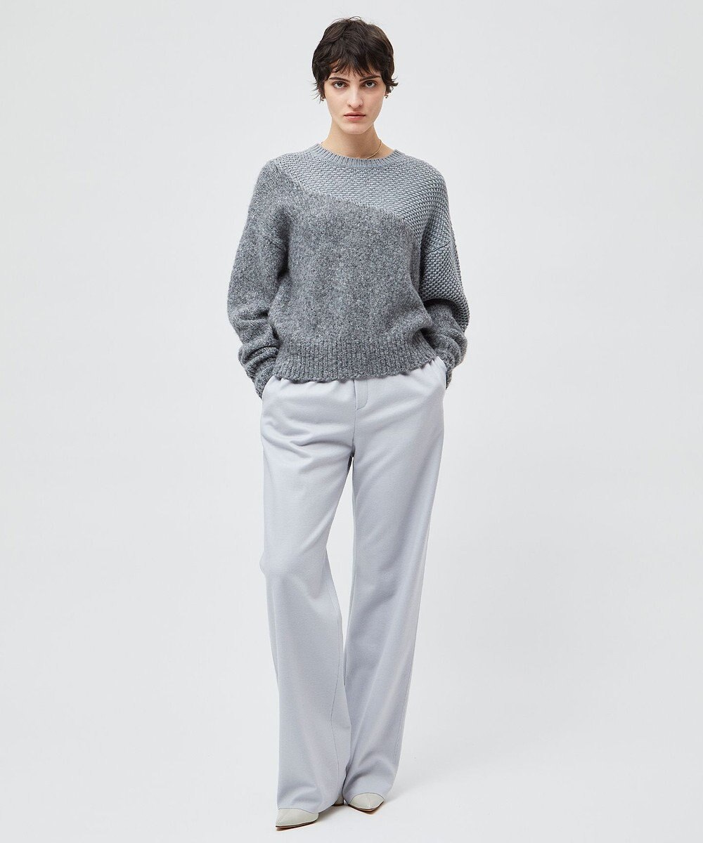 BEIGE， 【L-size】CORBY / ウエストゴムワイドパンツ 