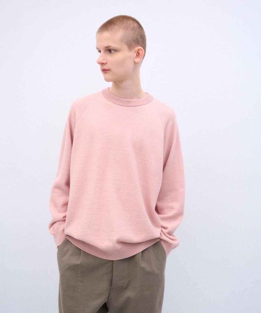 ATON WOOL COTTON TERRY | クルーネックセーター - UNISEX 