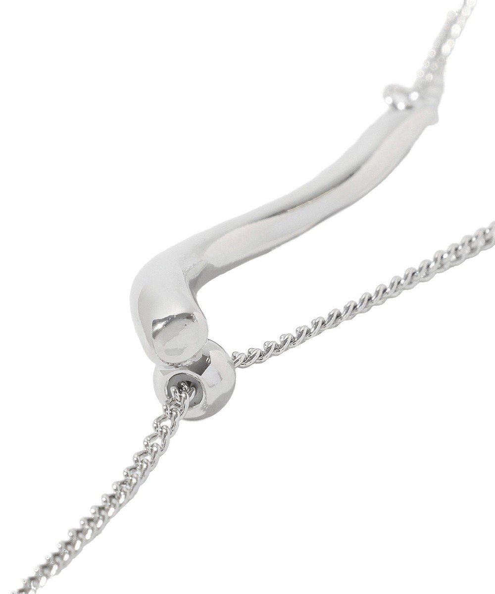 YECCA VECCA ウェービーメタルスライドラリエット 