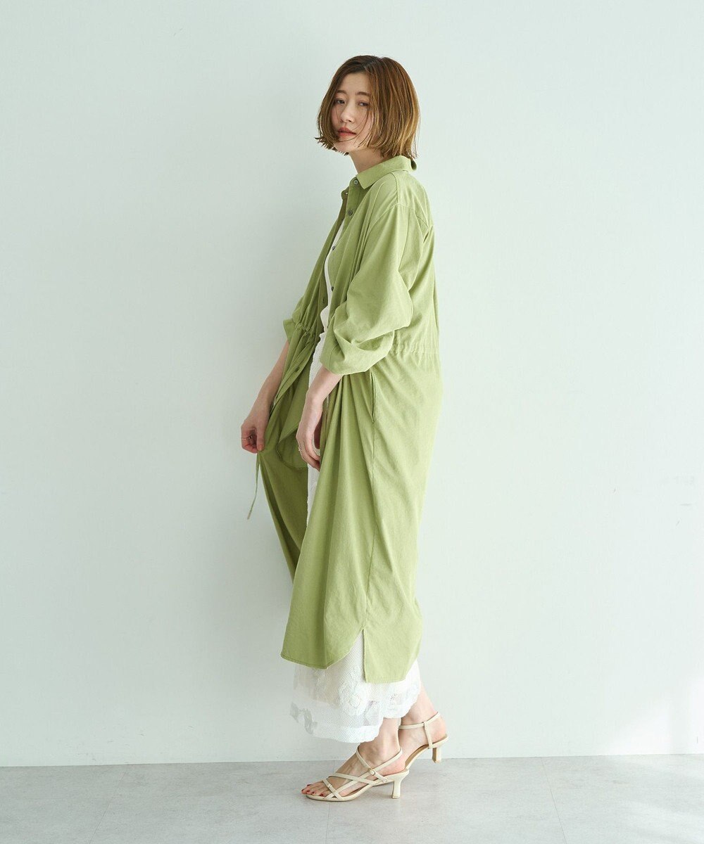 YECCA VECCA UVカット2way袖バルーンワンピース 