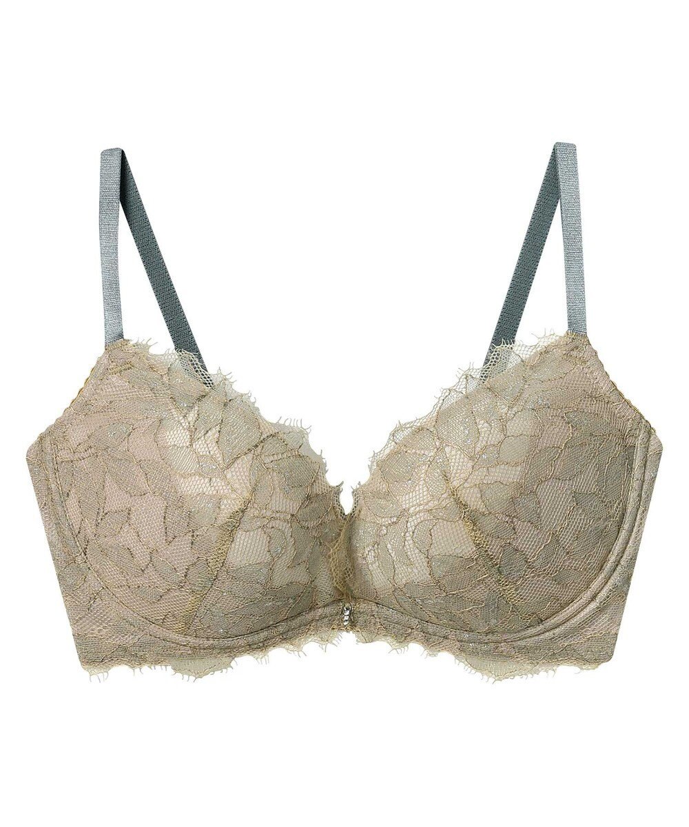 AMPHI ノンワイヤーブラ 谷間をメイク 脇高細見え A～Gカップまで対応 大きいサイズ 【BRAGENIC ブラジェニック 脇高細見えタイプ】 ブラジャー ブラ BMI355 アンフィ／ワコール 