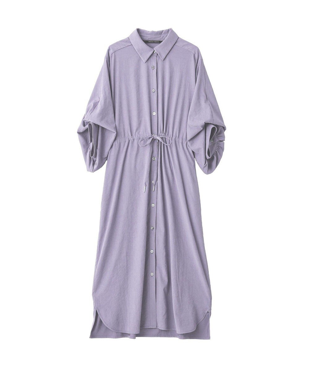 YECCA VECCA UVカット2way袖バルーンワンピース 