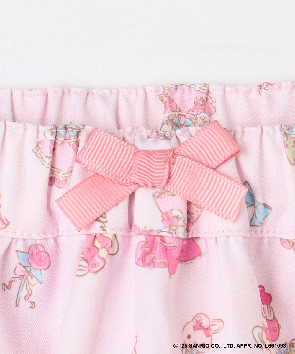 ANY KIDS 【マイメロディ＆クロミ×ANY KIDS】総柄 ティアードスカート 