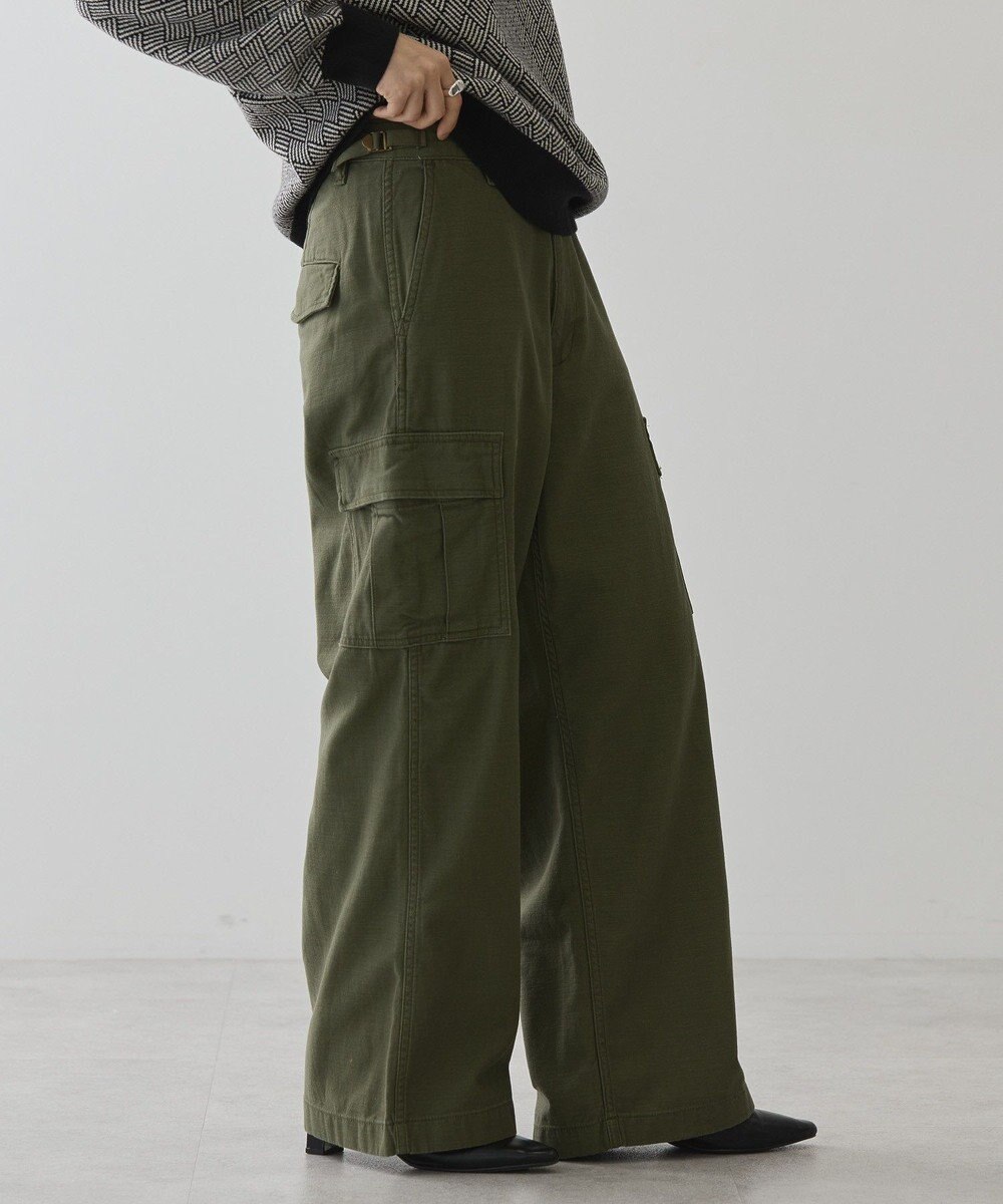 AMERICAN HOLIC 綿スラブカーゴパンツ 