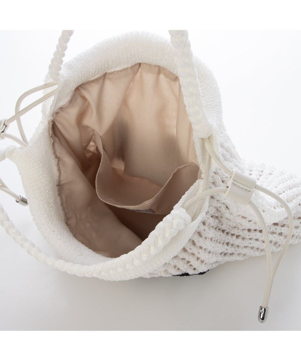 UNBILLION カシュカシュ cachecache / メッセージラメニット2wayバッグ 