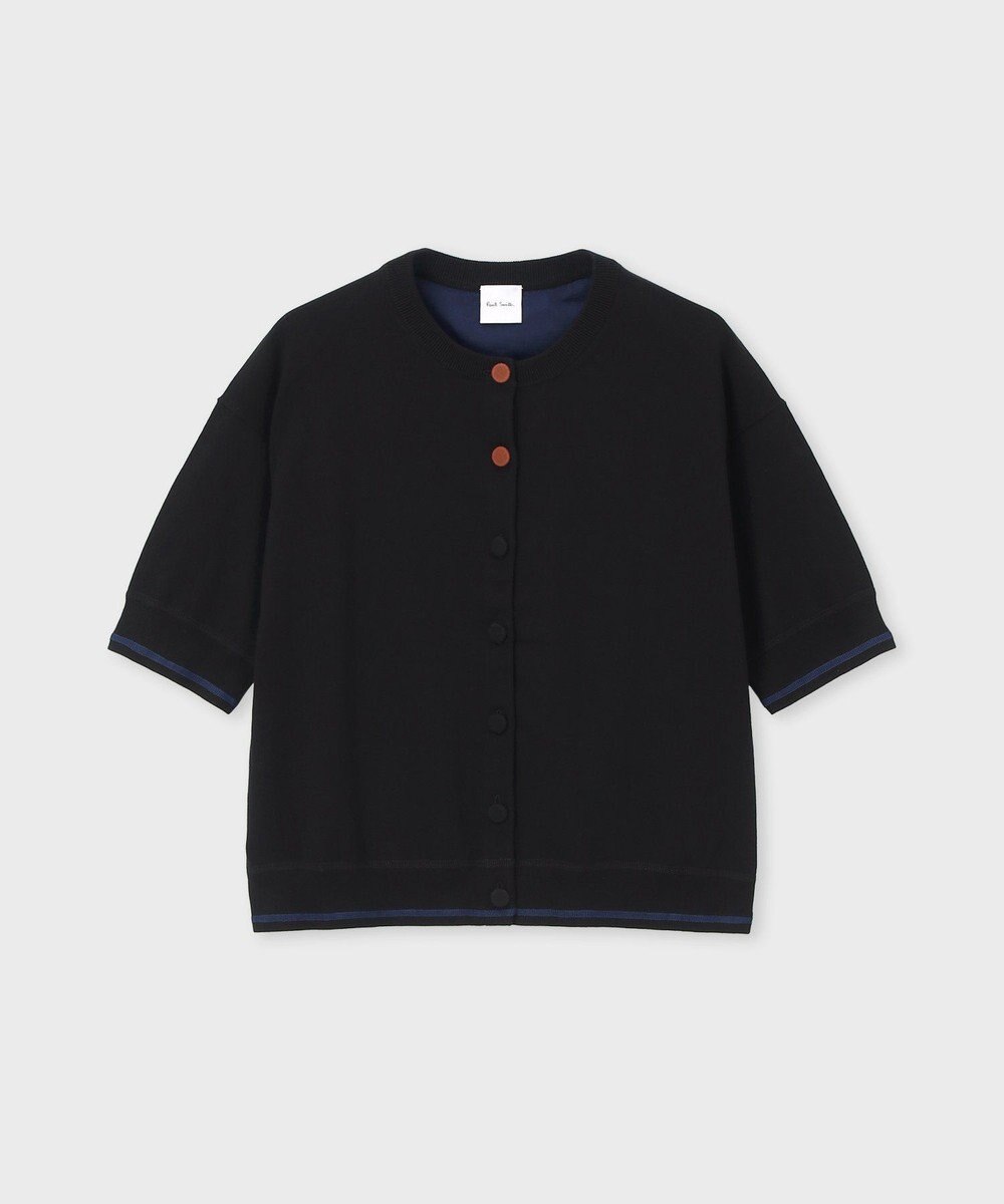 Paul Smith ベーシック クルーネック 半袖カーディガン 