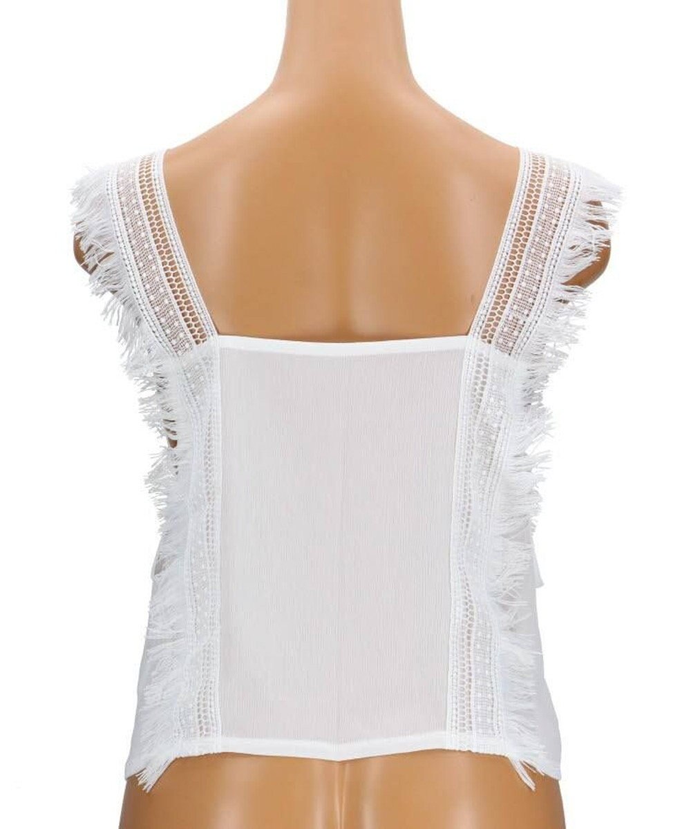 San-ai Resort（三愛水着楽園） 【SALE】【San-ai Resort】無地×レース トップス M 