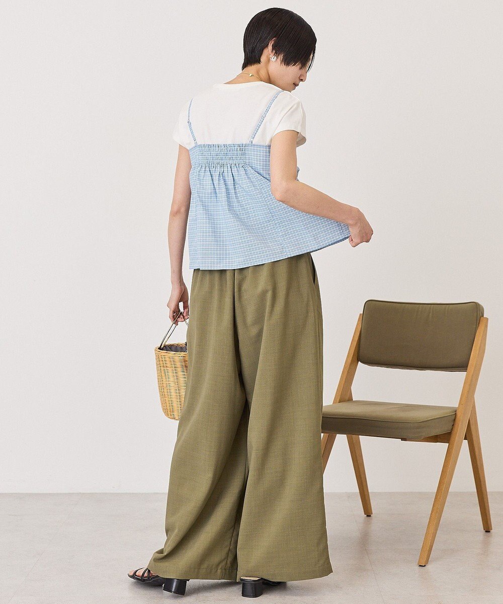 AMERICAN HOLIC 【２点セット】ノースリーブＴシャツ＋ビスチェ 