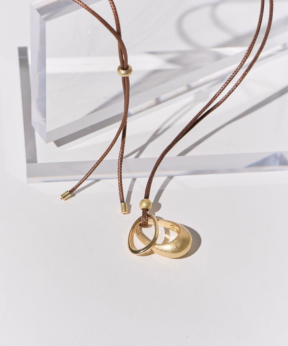 AMERICAN HOLIC ツインオーバルコードネックレス 