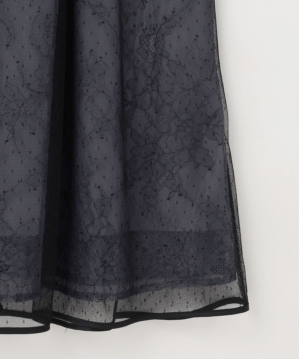 ANY SIS 【Lily calin】バイカラードットチュール ドレス 