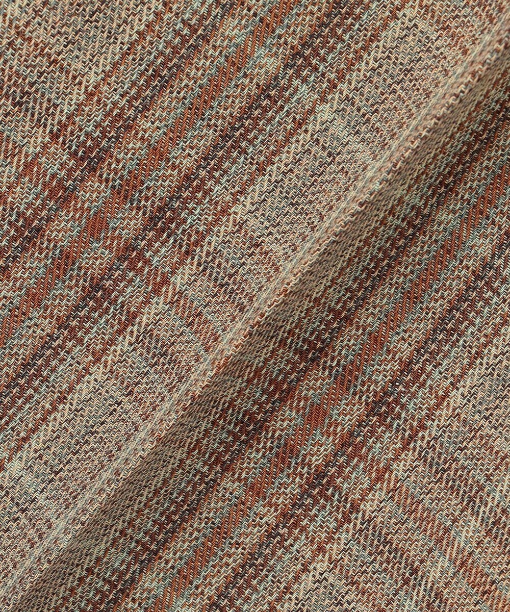 BEIGE， SELMA / チェックウールハイウエストタックパンツ 