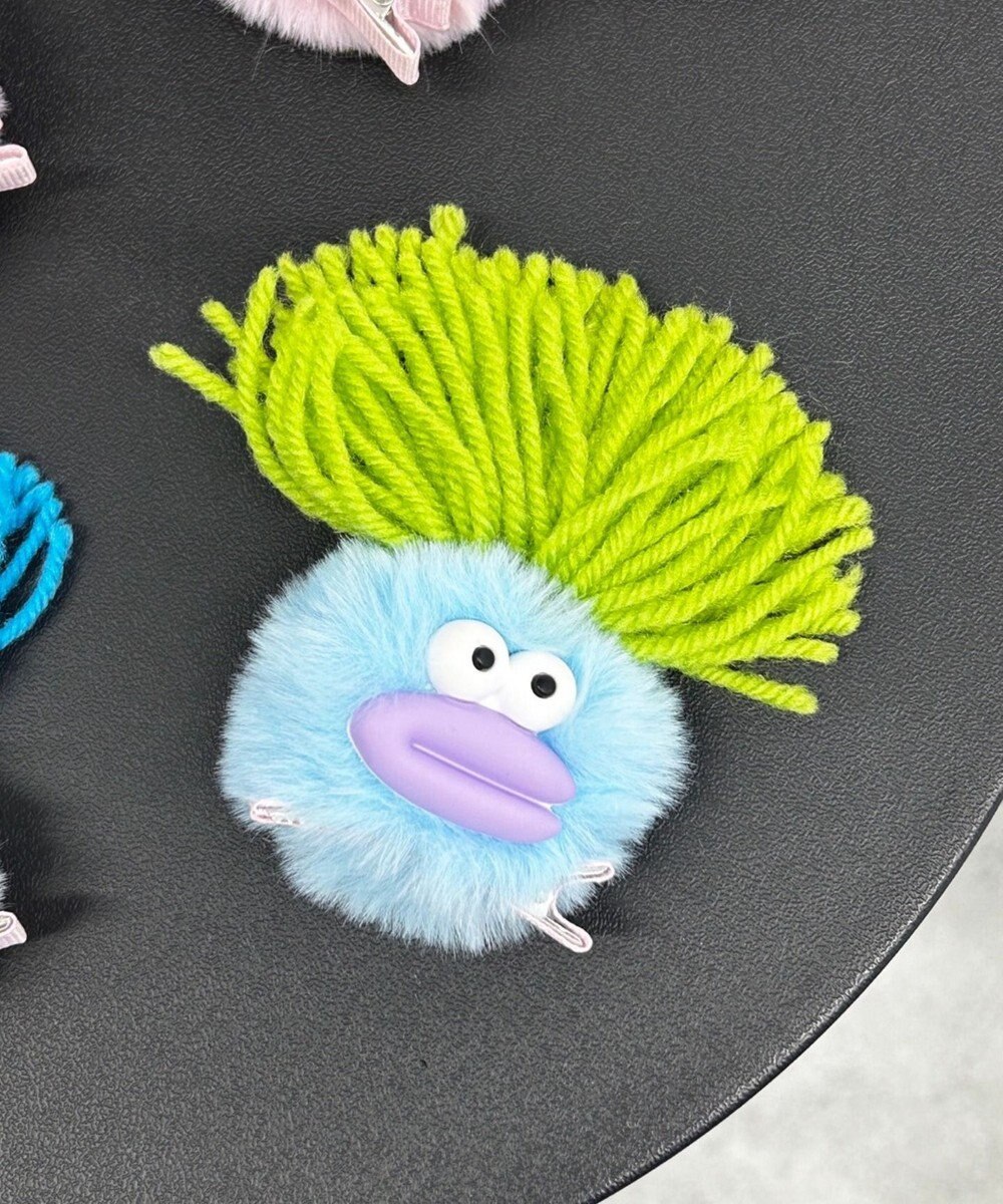 WEGO モケモケモンスターヘアクリップ 