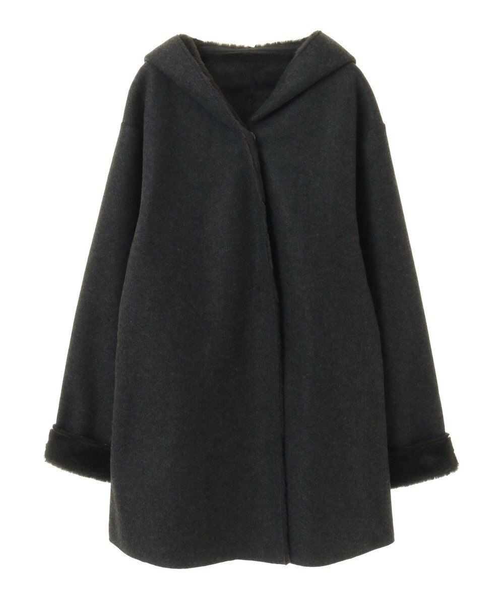 Green Parks フーディガウンコート 