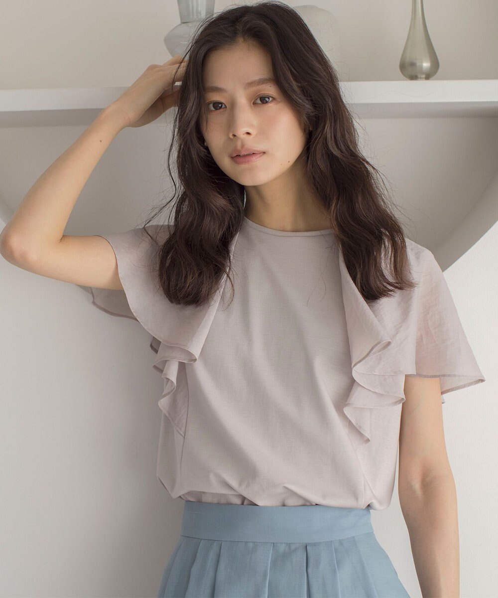 組曲 コットンポンチケープライク ブラウス 