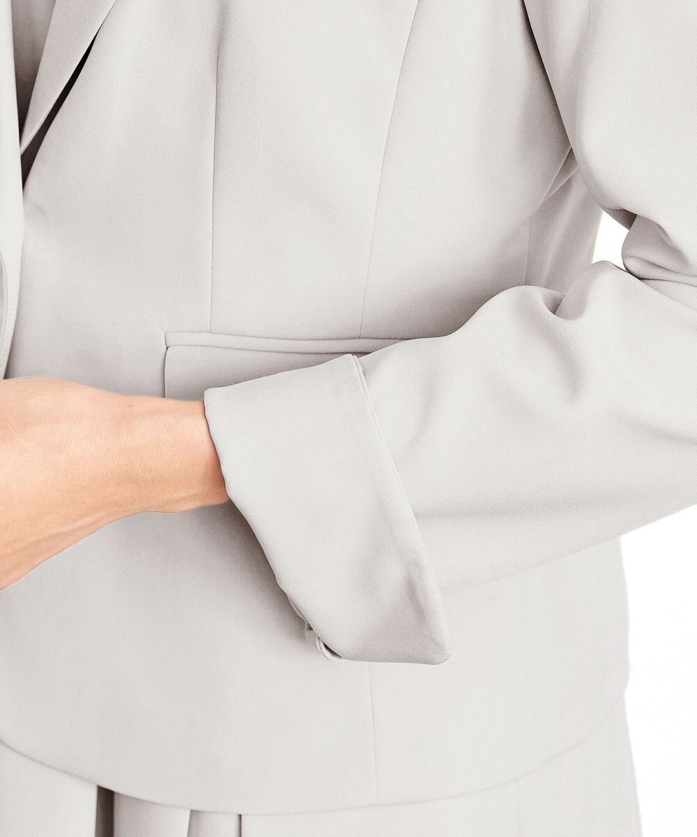 Tiaclasse L 【ダブルクロス・洗える】テーラードジャケット 