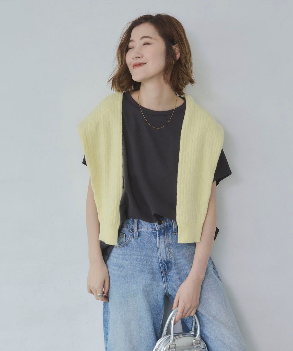 WEGO 【2026春夏新作】接触冷感フレンチスリーブT 