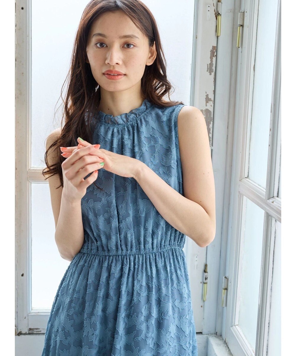 Green Parks ・ＥＬＥＮＣＡＲＥ　ＤＵＥ　フラワージャカードワンピ 