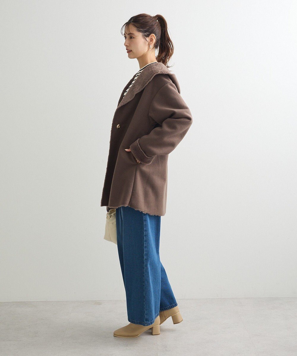 Green Parks フーディガウンコート 