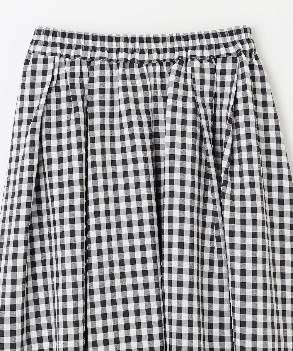 ANY 【ウエストゴム】ギンガムフレアスカート 