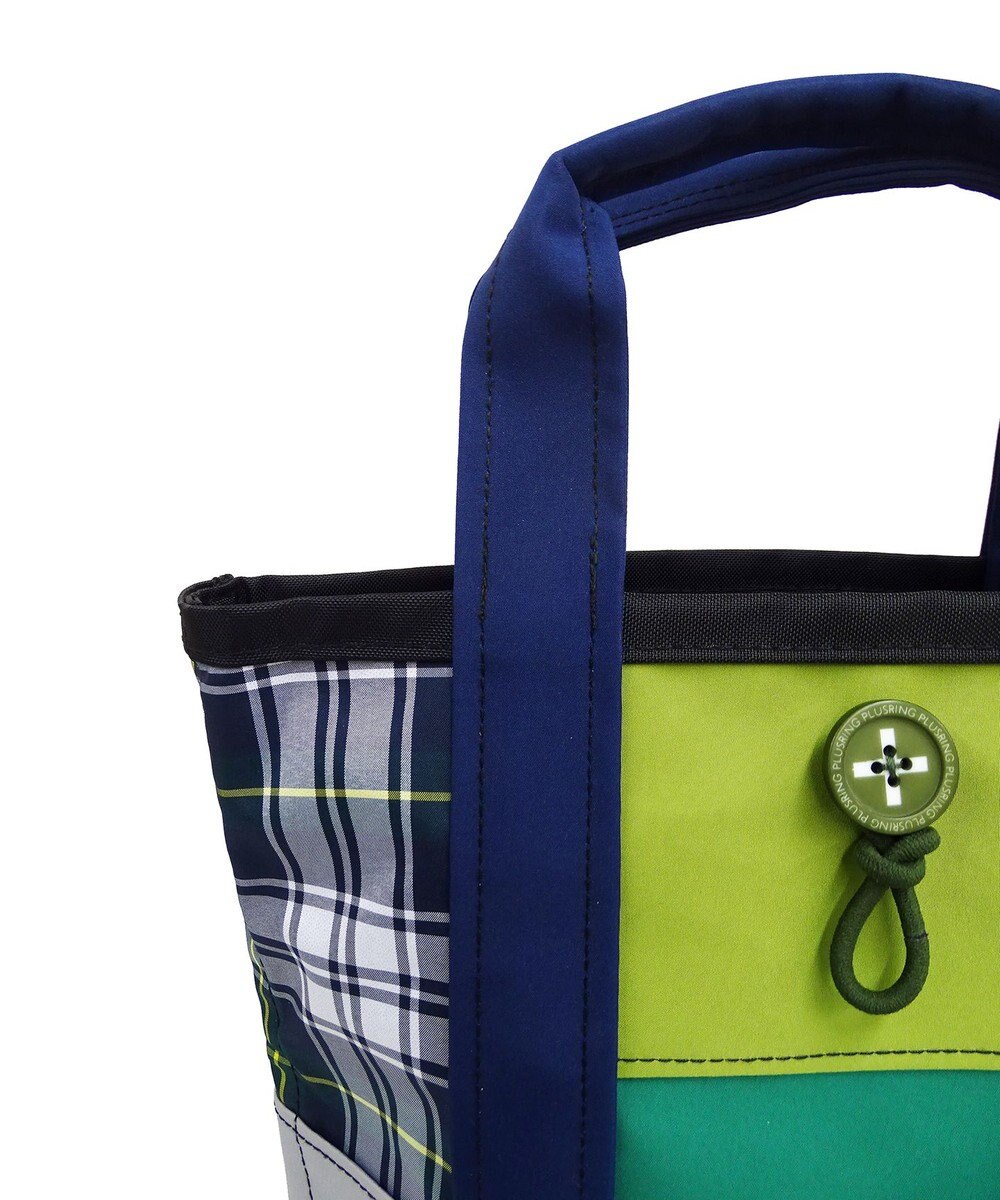 +RING 撥水ミニトートバッグ S GRN SR410 