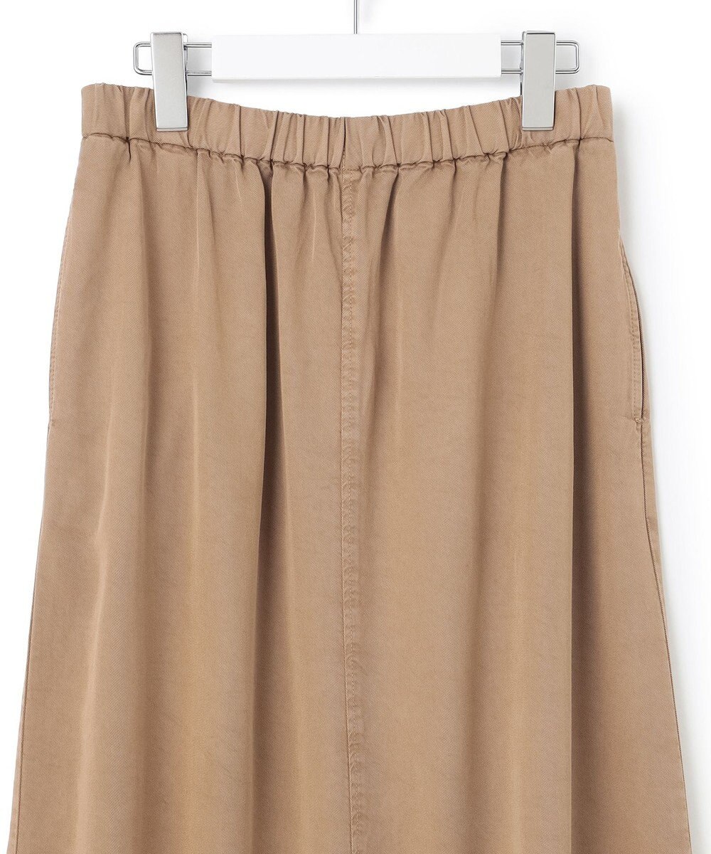 23区 L 【SLOW/一部店舗限定】ガーメントツイル セミフレア スカート 
