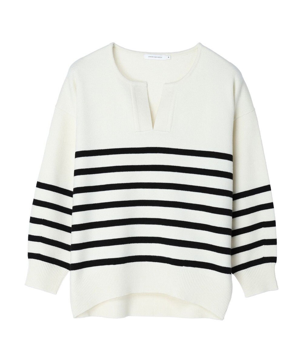 AMERICAN HOLIC バイパチスキッパーニットプルオーバー 