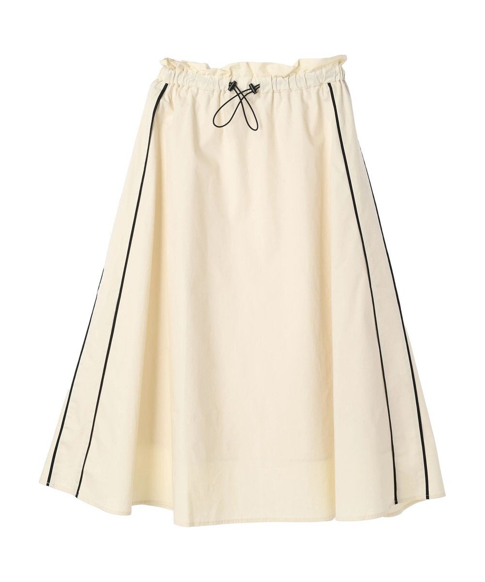 Green Parks サイドラインフレアスカート 